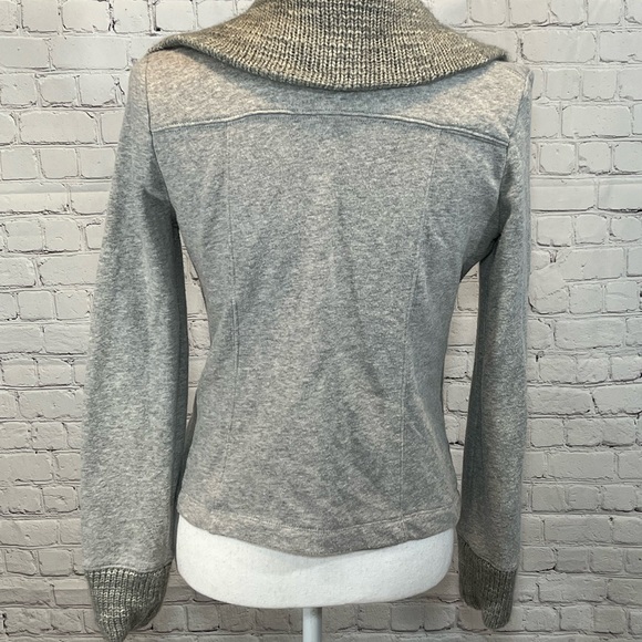 ANTHROPOLOGIE (Saturday Sunday) Helmi Cotton Moto Jacket-XS - Picture 5 of 6